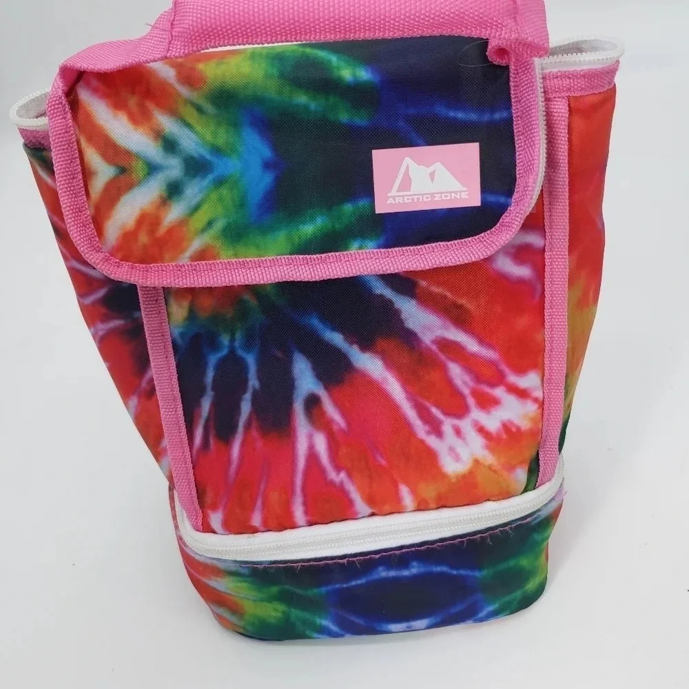Arctic Zone Insulated Tie Dye Lunch bag Cooler - Picture 7 of 7